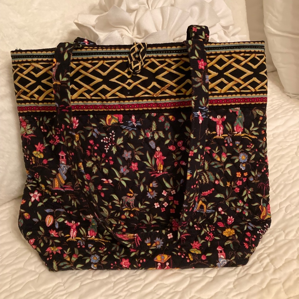 Vera Bradley Black Tote
